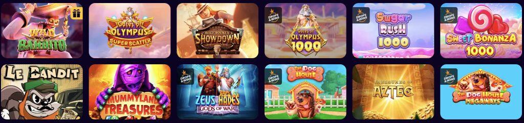 IRWIN Casino žaidimų